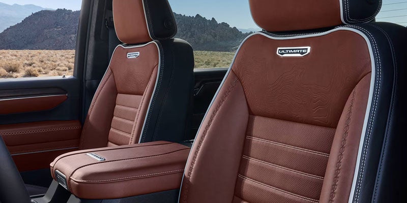 2026 GMC Sierra 2500HD cabin with spacious seating design