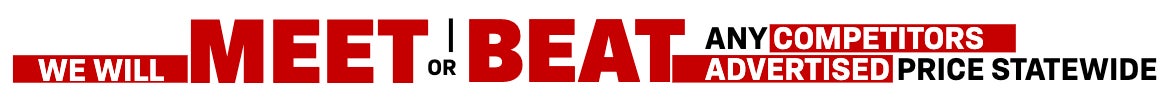 Meet or beat any competitors price