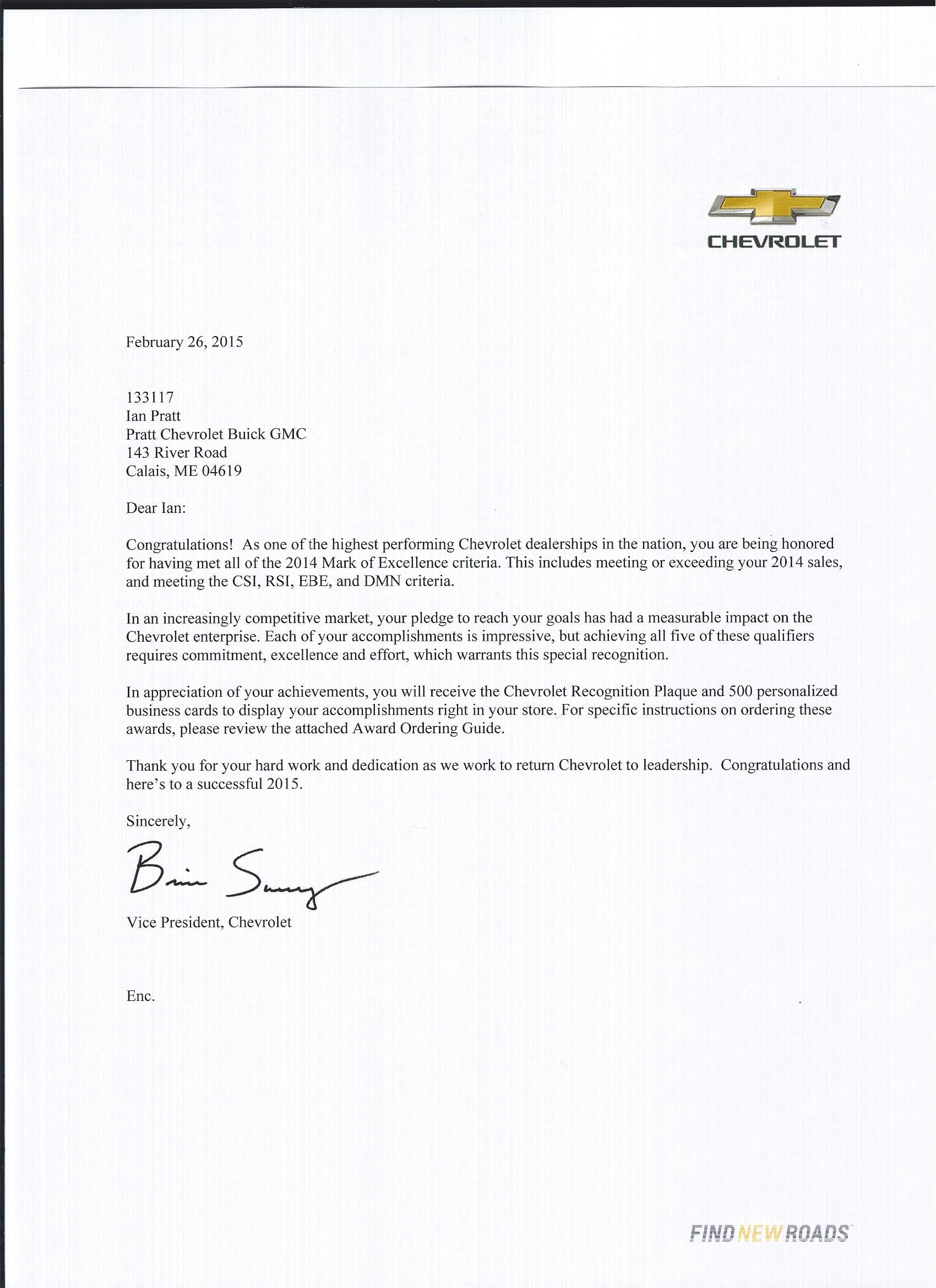 2014 Mark of Excellence